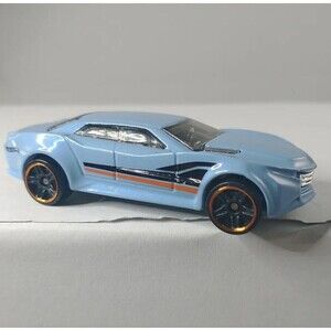 Hot Wheels Ryura LX Toy Car 2013 G35 Light Blue HW Workshop Die-Cast Loose